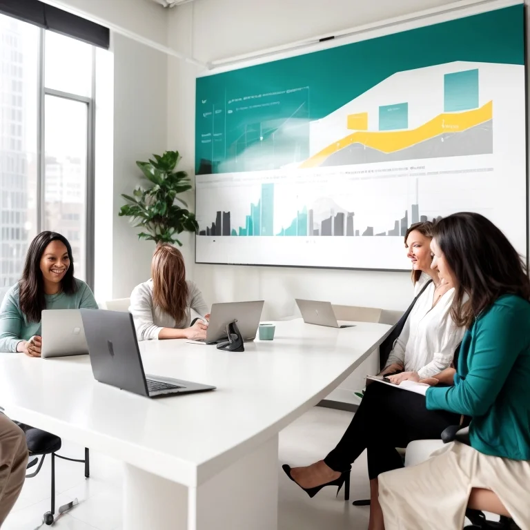 Instructor presenting a concept